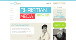 Desktop Screenshot of lightquestmedia.com